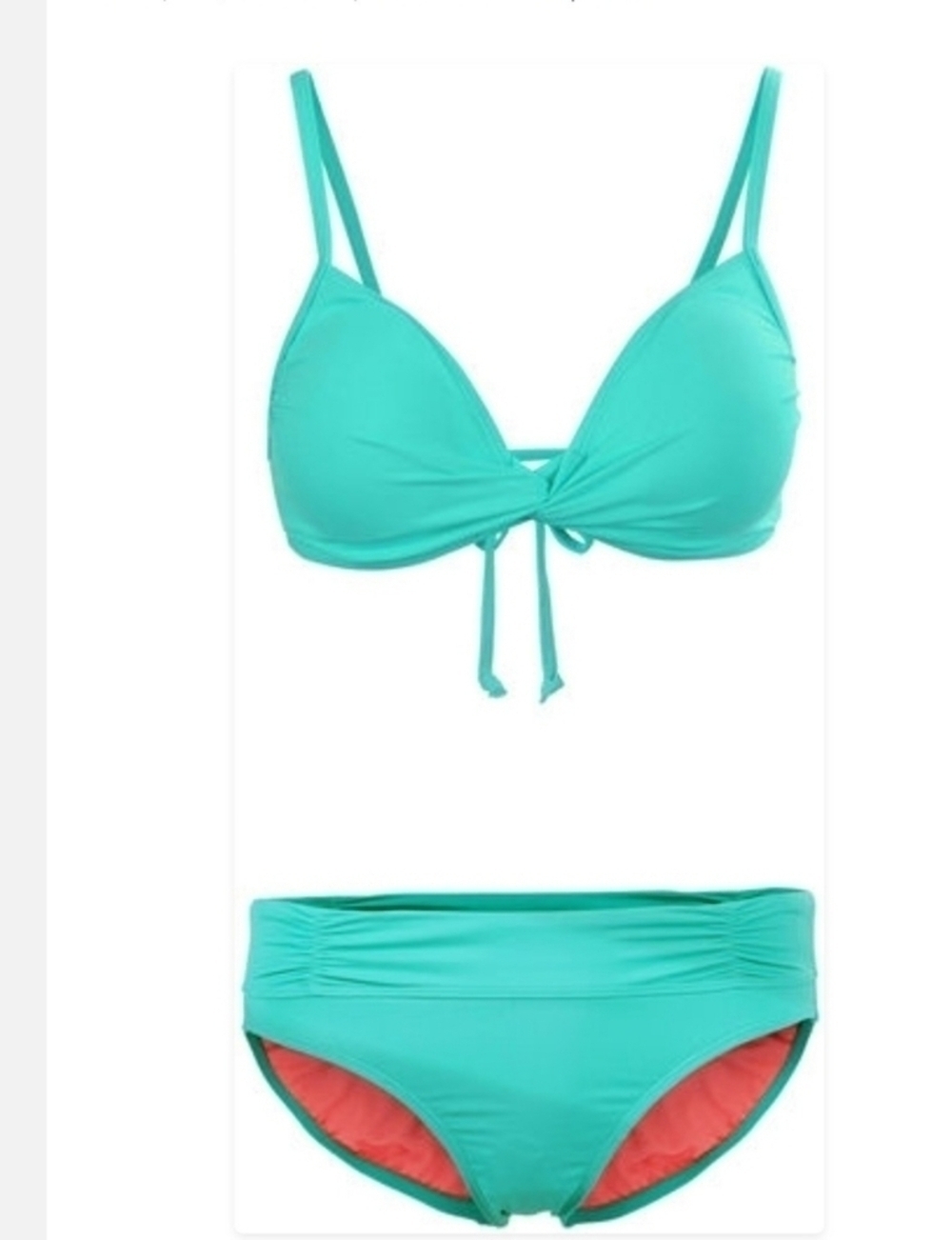 Bikini~Tiffani Green~2 pc. Padded Bra Beach Wear Sexy Swimsuit Set New.